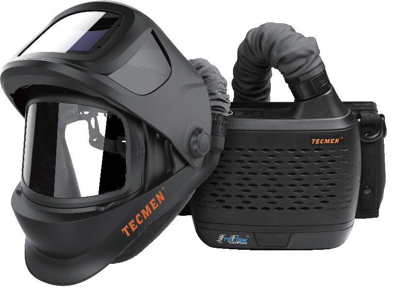 Сварочная маска Tecmen TM 1000 с подачей воздуха PAPR от компании На все случаи - фото 1