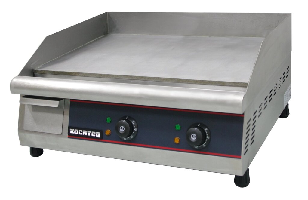 Жарочная поверхность электрическая плоская Kocateq GH610 с 2 зонами нагрева от компании На все случаи - фото 1