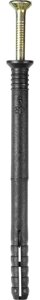 Дюбель-гвоздь полипропиленовый STAYER 80 x 6 мм, 1000 шт., с потайным бортиком (30640-06-080)
