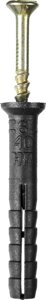 Дюбель-гвоздь STAYER 40 x 6 мм, 125 шт., полипропиленовый с потайным бортиком (30645-06-040)