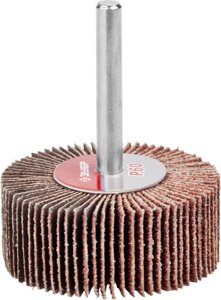 Круг шлифовальный веерный лепестковый ЗУБР электрокорунд нормальный, P60, 20х50мм (36601-060)