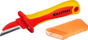 Нож диэлектрический KN-1, KRAFTOOL 200 мм, прямой (45401)