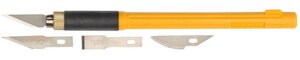 Нож перовой с профильными лезвиями OLFA 6 мм (OL-AK-4)
