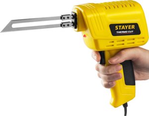 Прибор для резки монтажной пены Stayer, Thermo cut, 220 В, 75 Вт, 2 ножа (45255-H2)