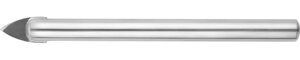 Сверло по стеклу и кафелю URAGAN 6 мм, 2-х резцовый, хвостовик цилиндрический (29830-06)