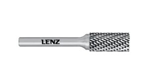 Твердосплавная борфреза Lenz, форма В (цилиндр с торцовыми зубьями) 10, 20, 65