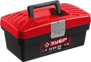 Ящик для инструмента НЕВА-12, ЗУБР 285 х 155 х 125 мм (12"пластиковый (38323-12)