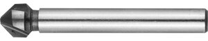 Зенкер конусный ЗУБР Ø 6.3 x 45 мм, для раззенковки М3 (29730-3)