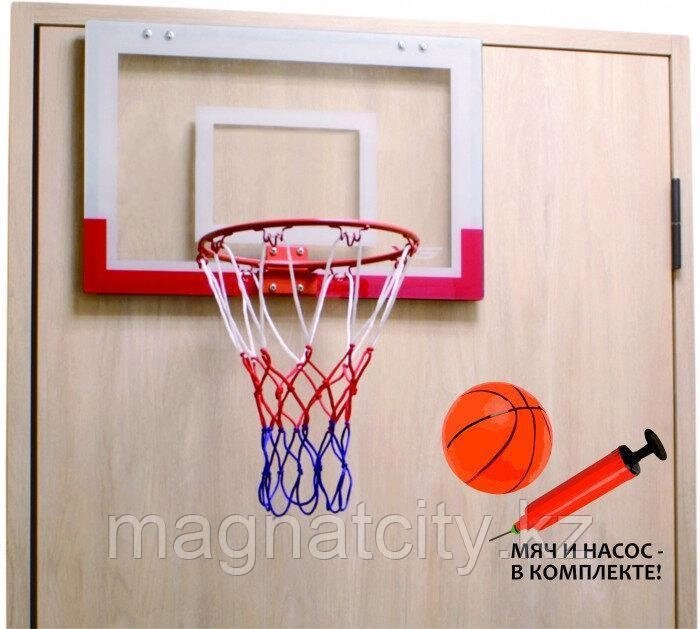 Баскетбольный щит мини с мячом и насосом от компании Atlanta Интернет-Магазин - фото 1