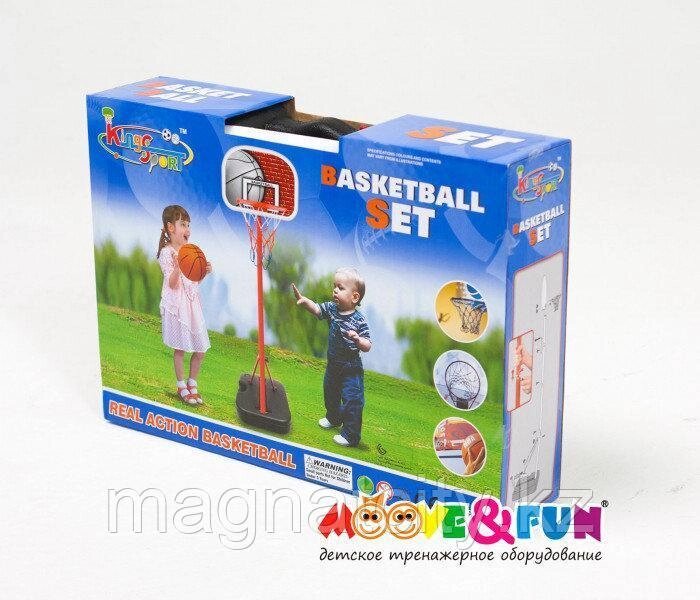Детская баскетбольная стойка складная 116 см в чемодане арт. 20881G от компании Atlanta Интернет-Магазин - фото 1