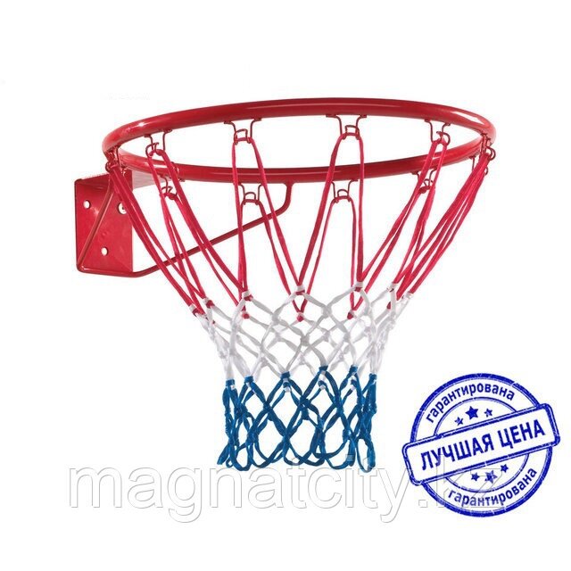 Кольцо баскетбольное с сеткой от компании Atlanta Интернет-Магазин - фото 1