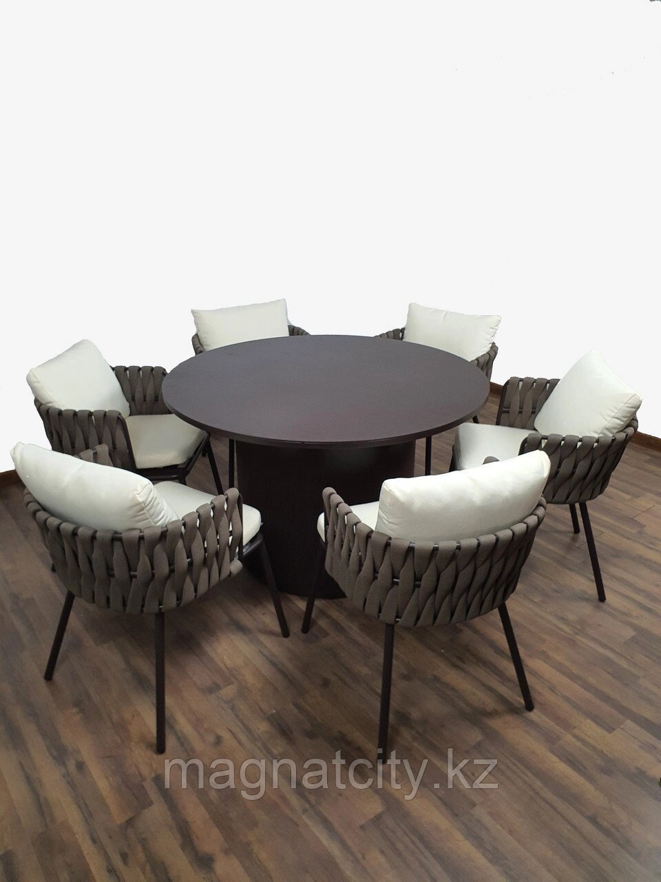 Комплект уличной мебели Дрезден (6 кресел +стол) от компании Atlanta Интернет-Магазин - фото 1