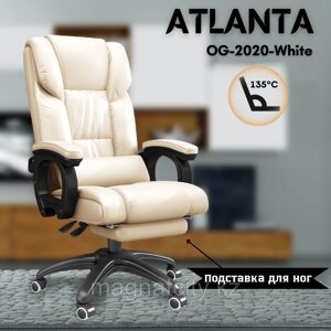 Кресло офисное с подставкой для ног OG-2020 Черный (Black)