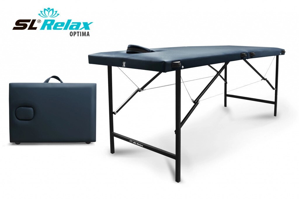 Массажный стол складной Optima SLR-6 (серый) от компании Atlanta Интернет-Магазин - фото 1