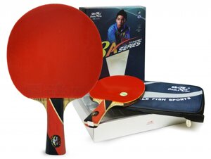 Ракетка для настольного тенниса DOUBLE FISH - 8А-С с чехлом (ITTF) в Алматы от компании Atlanta Интернет-Магазин