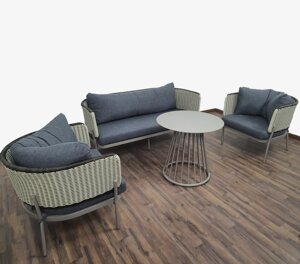 Комплект мебели журнальный "Кёльн" (стол + диван + 2 кресла) в Алматы от компании Atlanta Интернет-Магазин