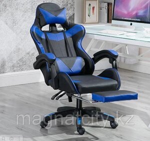 Кресло игровое GC-1050, сине-черное в Алматы от компании Atlanta Интернет-Магазин
