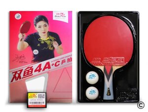 Ракетка для н/т Double Fish (4A+C серия) ITTF