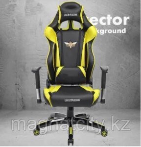 Кресло игровое GC-3050, желто-черное
