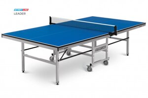 Теннисный стол Start Line Leader 22 мм, BLUE (без сетки) в Алматы от компании Atlanta Интернет-Магазин