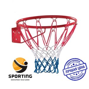 Кольцо баскетбольное с сеткой в Алматы от компании Atlanta Интернет-Магазин