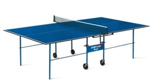 Стол теннисный Start line Olympic BLUE (с сеткой и комлектом)