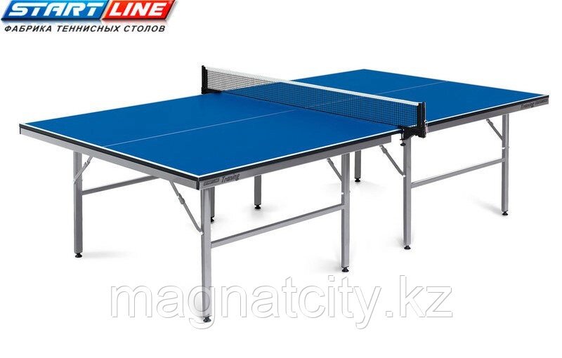 Теннисный стол Start Line Training 22 мм, без сетки, на роликах, регулируемые опоры от компании Atlanta Интернет-Магазин - фото 1