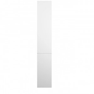 Шкаф-колонна, подвесной, правый, 30 см, двери, push-to-open, цвет: белый, глянец AM. PM