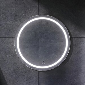 Универсальное зеркало с контурной LED-подсветкой, ИК- сенсором, круглое, 65 см AM. PM