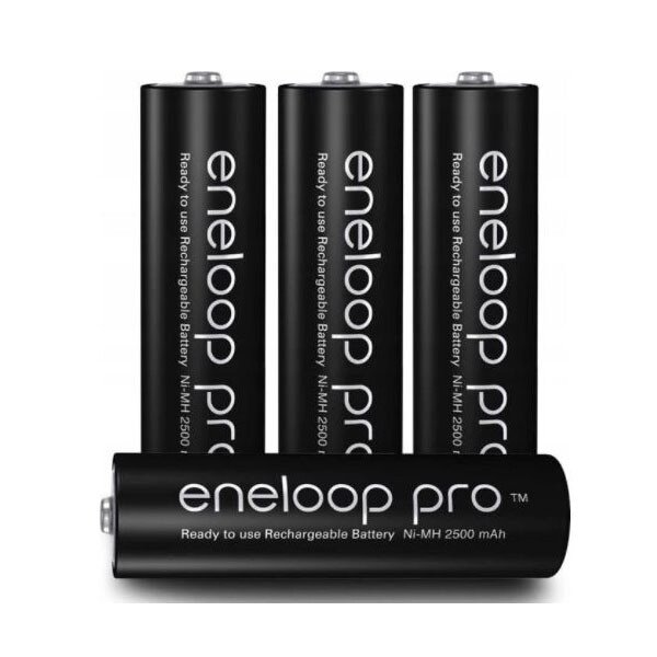 Аккумулятор Panasonic eneloop pro BK-3HCDE/2BE 2500mAh R06 AA BL2 от компании «Алтын-Килит» - фото 1