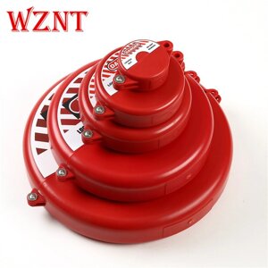 Free shipping Red, 2-1/2" to 5 64mm-127mm Handle dia. Gate valve lockout device