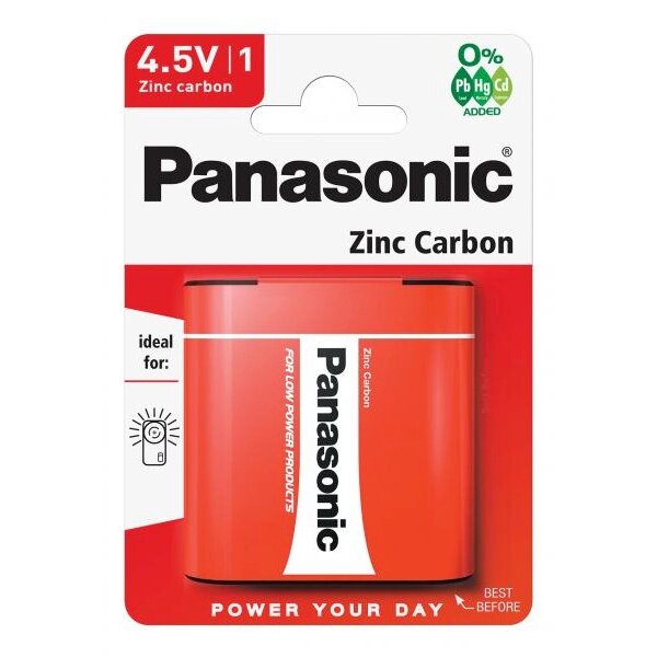 Panasonic     3R12  Zinc Carbon  Blister*1 от компании «Алтын-Килит» - фото 1