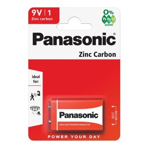 Panasonic 6F22 Zinc Carbon Blister*1