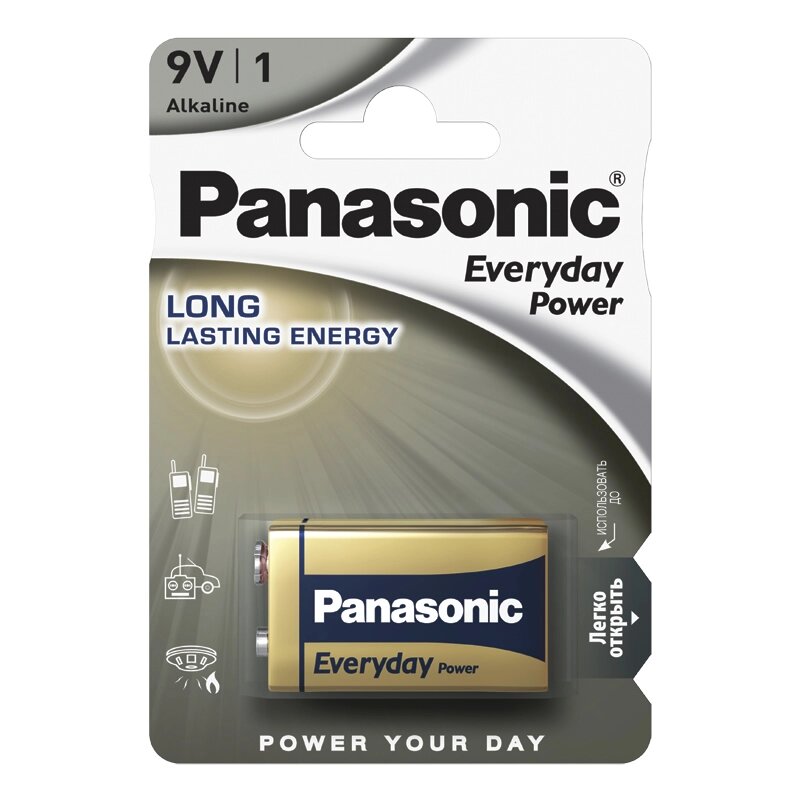 Panasonic   6LR61  Everyday Power  Blister*1 от компании «Алтын-Килит» - фото 1