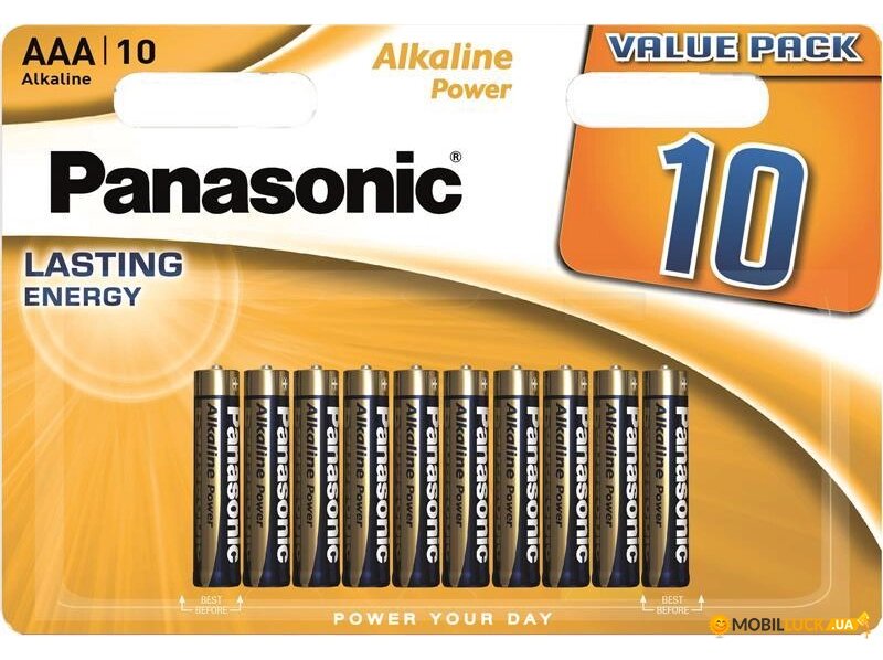 Panasonic      LR03  Alkaline  Power Blister*10 от компании «Алтын-Килит» - фото 1