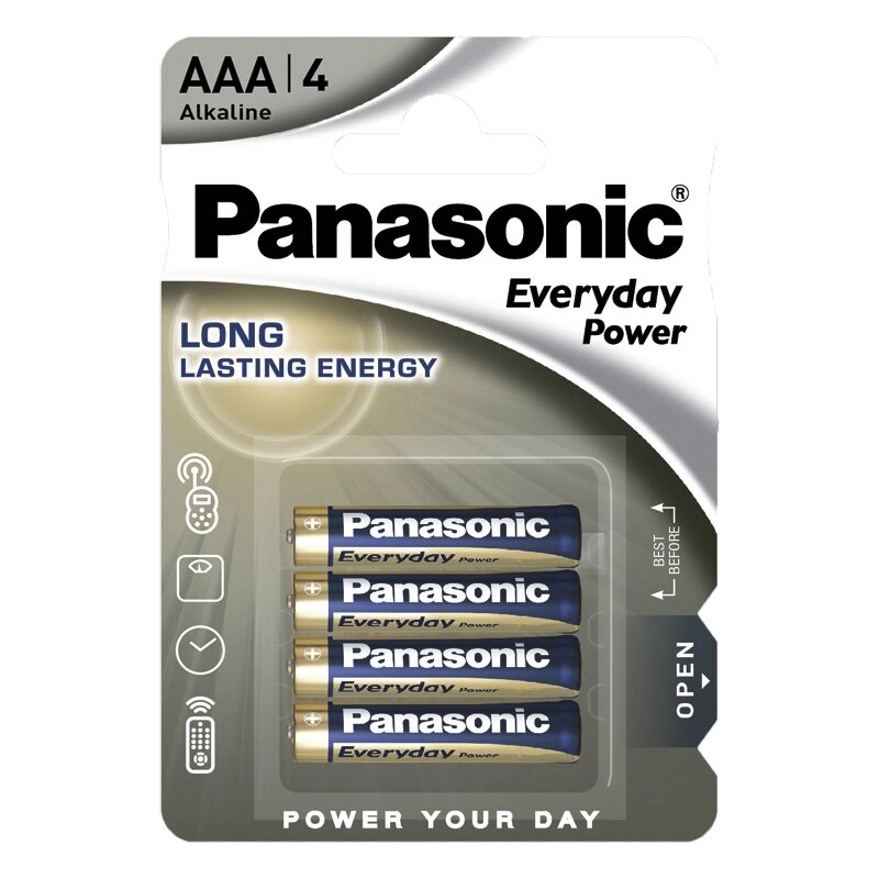 Panasonic       LR03  Everyday Power  Blister*4 от компании «Алтын-Килит» - фото 1