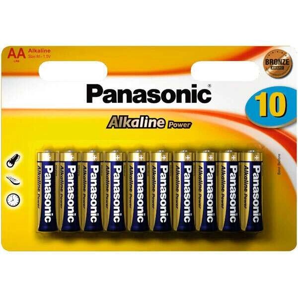 Panasonic      LR6  Alkaline  Power Blister*10 от компании «Алтын-Килит» - фото 1