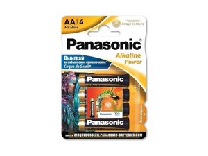Panasonic LR6 Alkaline Power Blister*4