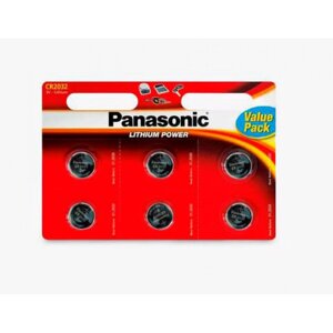 Panasonic Power Cells CR2032 B6