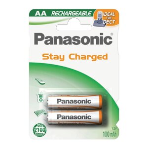 HHR-3LVE/2BC Аккумулятор PANASONIC 1000 mAh R6 AA BL2