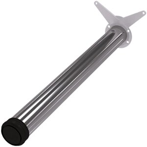 Soller комплект ножек для 1 стола (труба + крепление "усы"подпятник) 710/60 хром 0.7мм