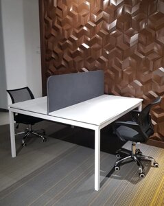 Офисный письменный стол на 2 чел., BST2- 1600/1200