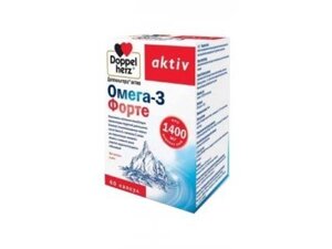 Доппельгерц актив омега-3 форте капсулы 60 шт.
