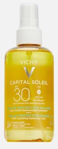 Виши Идеал Солей спрей солнцезащитный двухфазный увлажняющий SPF30 200 мл Vichy Capital Ideal Soleil