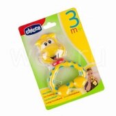 Chicco погремушка с прорезывателем жираф 3+