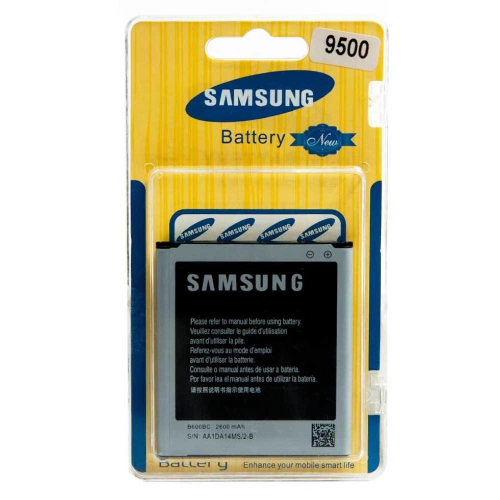 Аккумулятор [батарея] для телефона Samsung Galaxy S4 I9500 (S4) от компании SHOPPE • Лучшее – себе. - фото 1