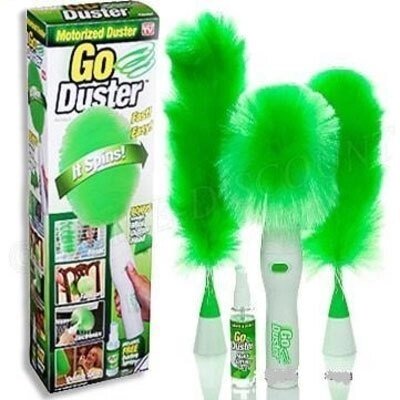 Электрометелка Go Duster с тремя сменными насадками от компании SHOPPE • Лучшее – себе. - фото 1