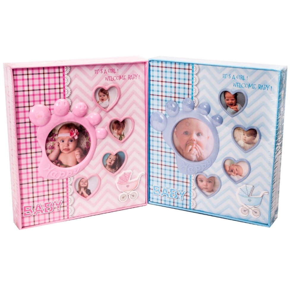 Фотоальбом детский BABY Photo Album [120 фото] (Для девочек) от компании SHOPPE • Лучшее – себе. - фото 1