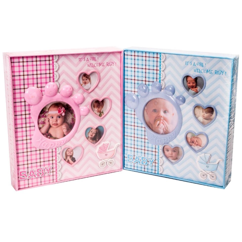 Фотоальбом детский BABY Photo Album [120 фото] (Для мальчиков) от компании SHOPPE • Лучшее – себе. - фото 1