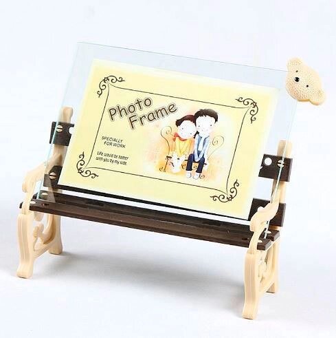 Фоторамка настольная в винтажном стиле Photo Frame (Лавочка) от компании SHOPPE • Лучшее – себе. - фото 1